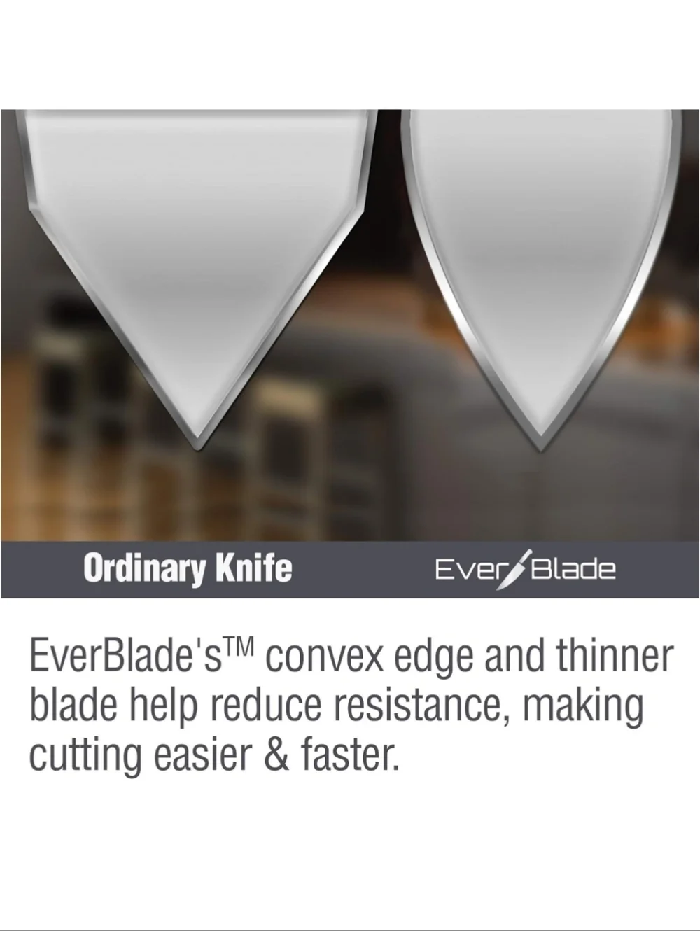 Ontel EverBlade Self-Sharpening Professional Chef 8